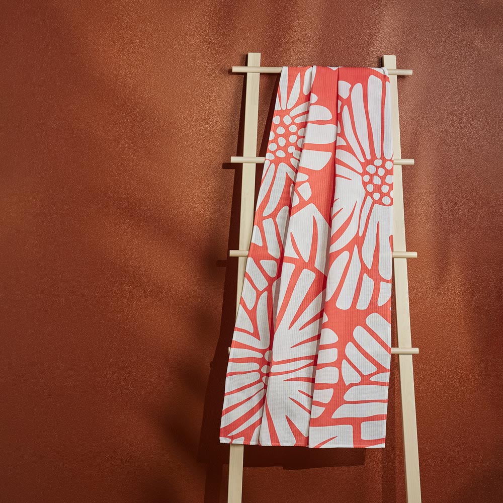 PROVANCE Саммер Тайм Полотенце вафельное пляжное 75х150см, 100% хлопок, 5 дизайнов, арт.№ 496-027