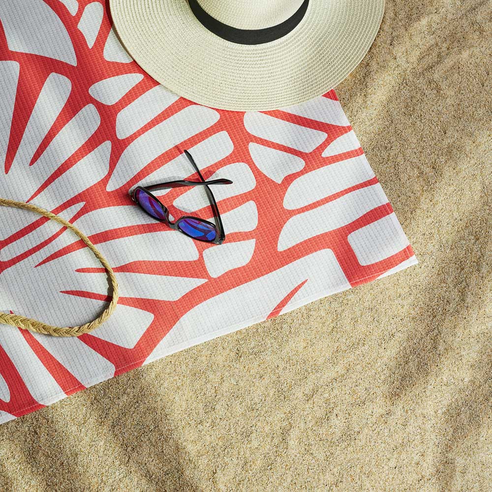 PROVANCE Саммер Тайм Полотенце вафельное пляжное 75х150см, 100% хлопок, 5 дизайнов, арт.№ 496-027