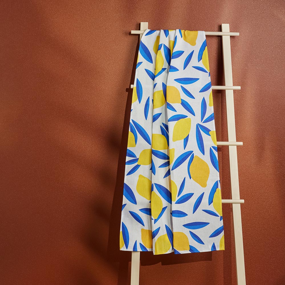 PROVANCE Саммер Тайм Полотенце вафельное пляжное 75х150см, 100% хлопок, 5 дизайнов, арт.№ 496-027