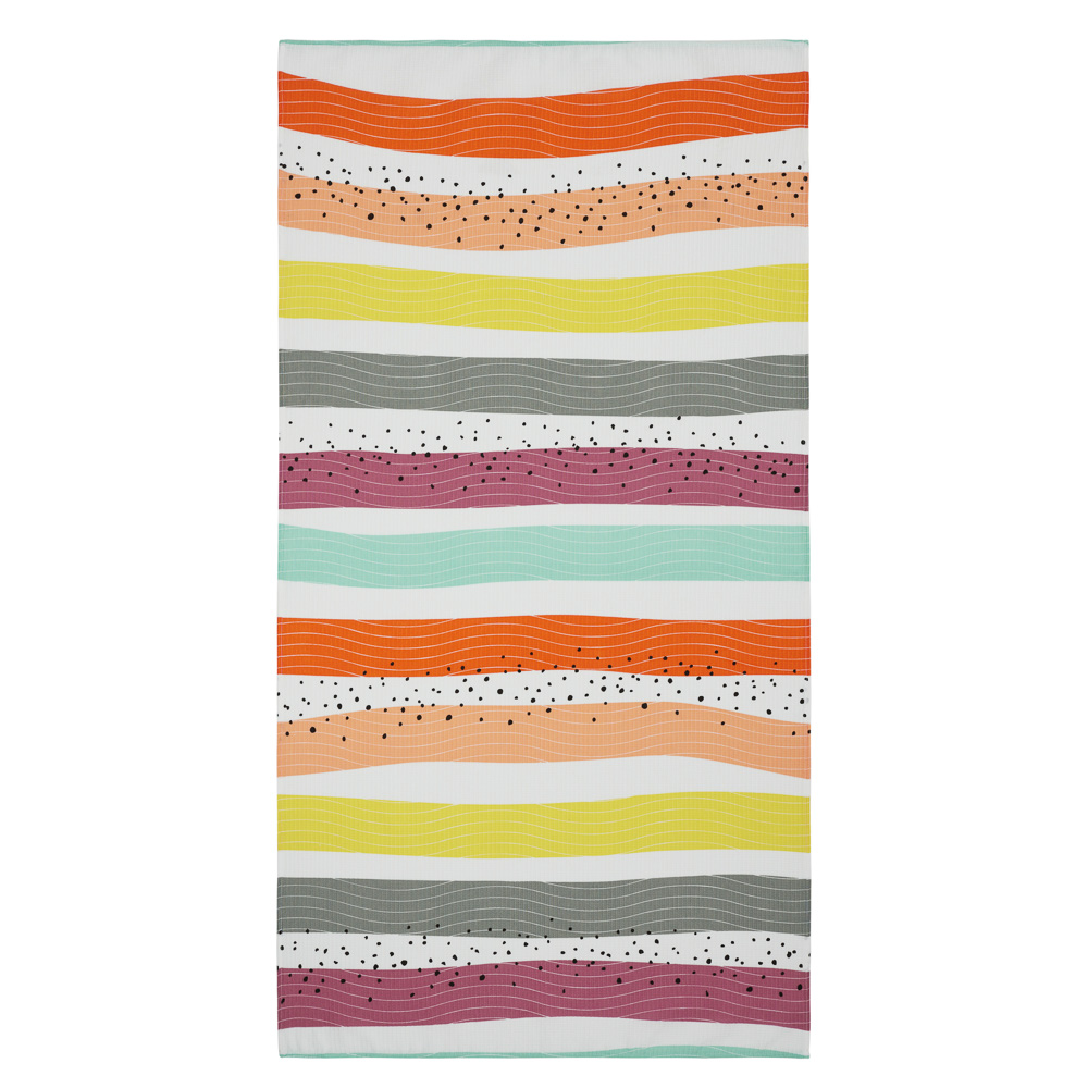 PROVANCE Саммер Тайм Полотенце вафельное пляжное 75х150см, 100% хлопок, 5 дизайнов, арт.№ 496-027