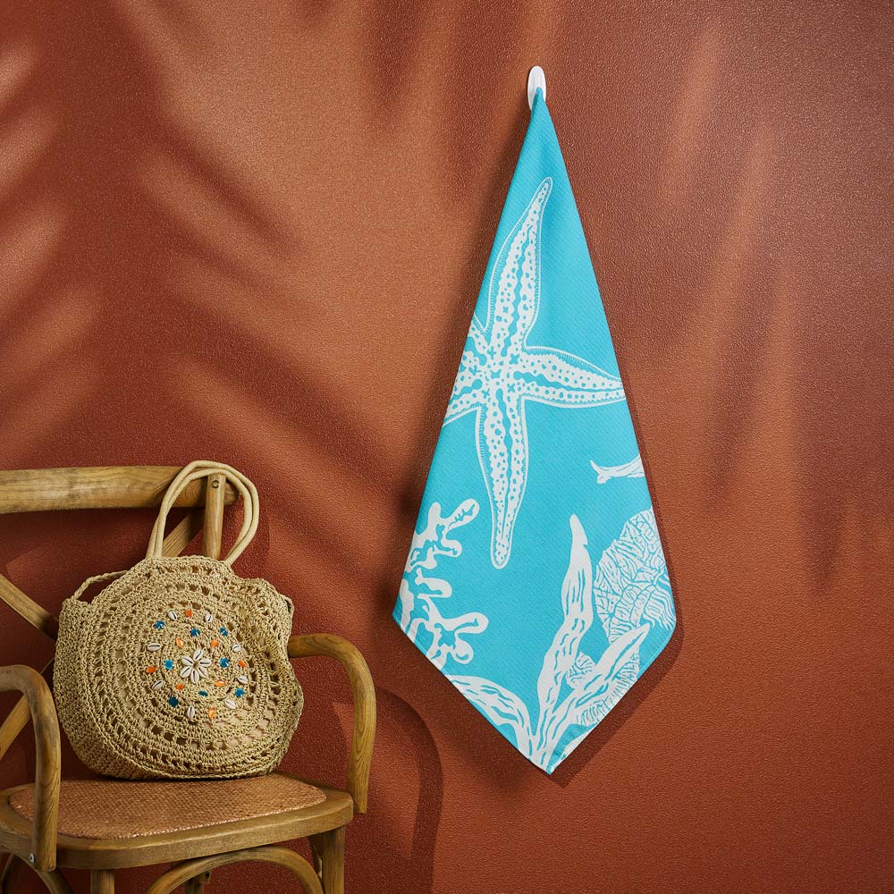 PROVANCE Саммер Тайм Полотенце вафельное пляжное 75х150см, 100% хлопок, 5 дизайнов, арт.№ 496-027