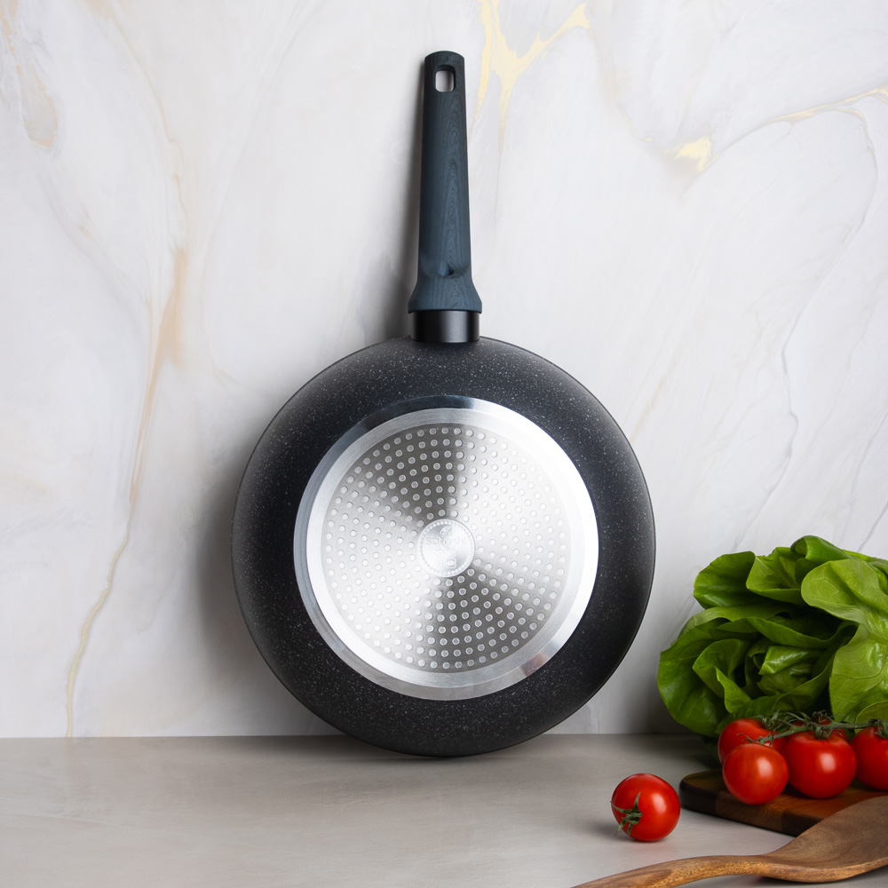 SATOSHI Гардан Вок литой d28см, антипригарное покрытие мрамор, индукция, арт.№ 846-669