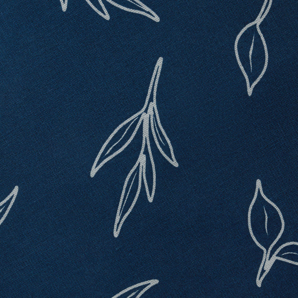 PROVANCE Нэви Простыня на резинке 160х200х20см, 100% хлопок, бязь, синий, арт.№ 432-259