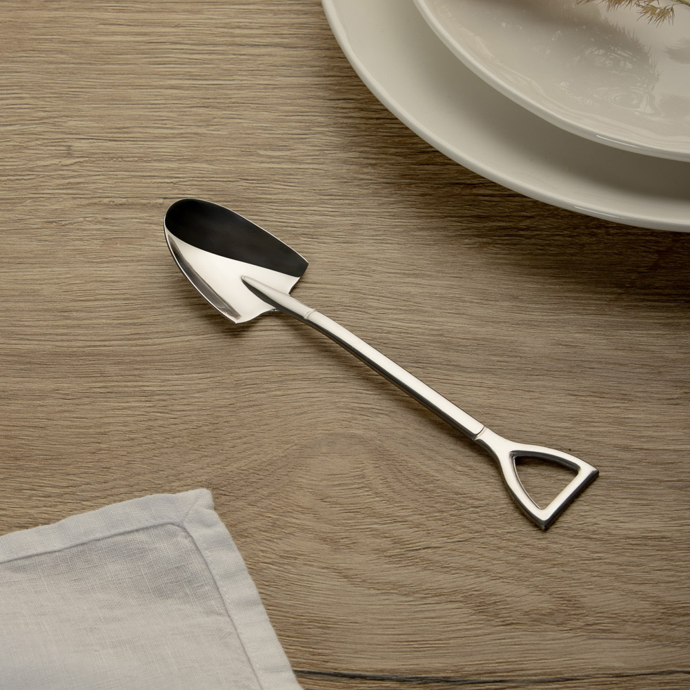 Ложка чайная "Лопата", 15см, нерж.сталь, арт.№ 815-417