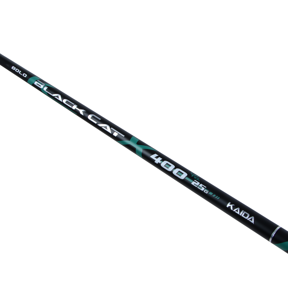 KAIDA Удочка с кольцами "Блэк Кэт", телескоп., карбон, 4,0м, тест 10-40гр., арт. 801-400, арт.№ 149-159