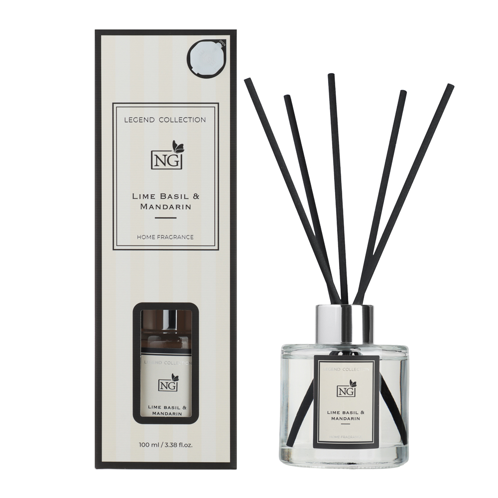 NEW GALAXY Диффузор LEGEND COLLECTION, 100 мл., Lime basil & mandarin, арт.№ 778-292