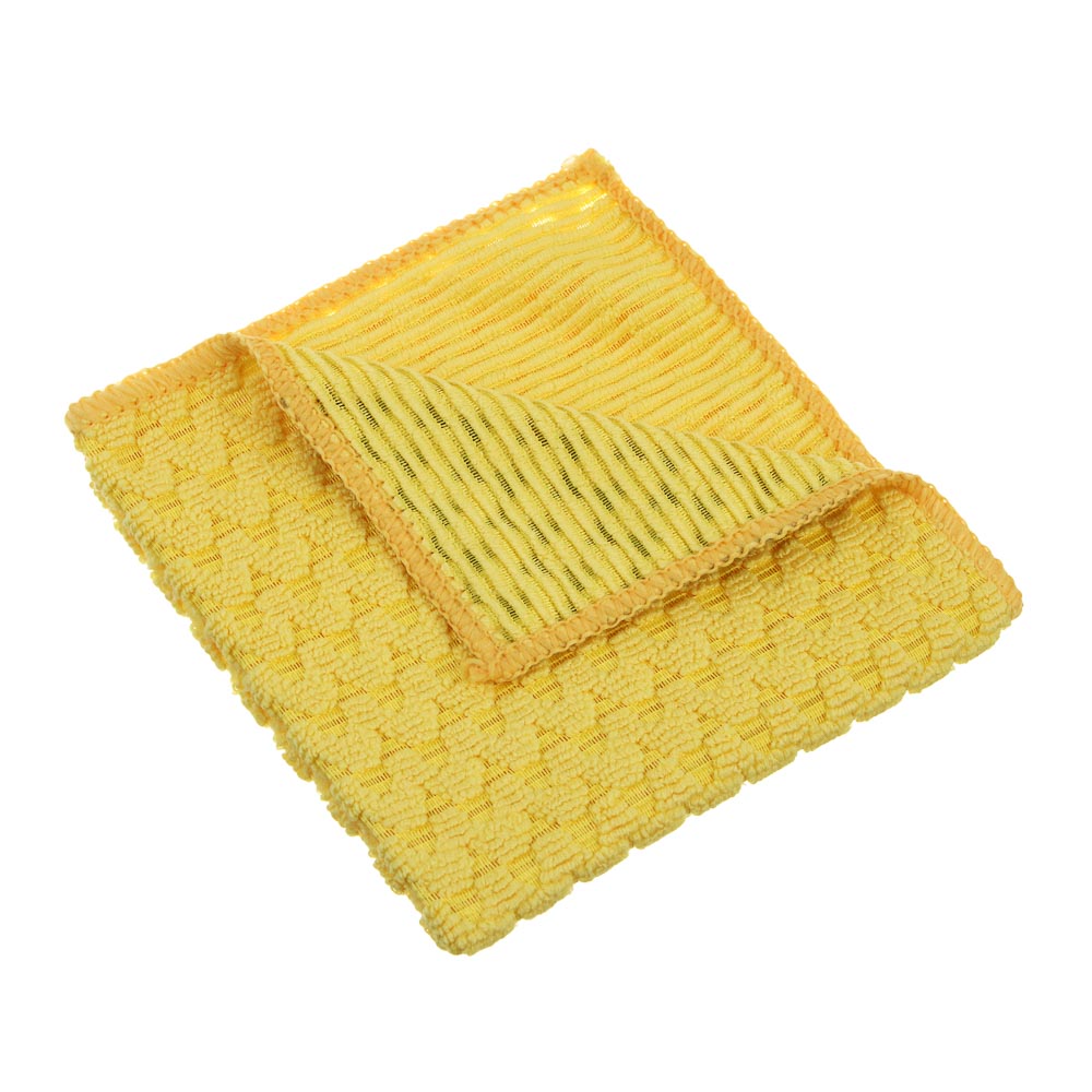 VETTA Салфетка из микрофибры, универсальная, с абразивным уголком, 30х30см, 300г/м2, арт.№ 448-005