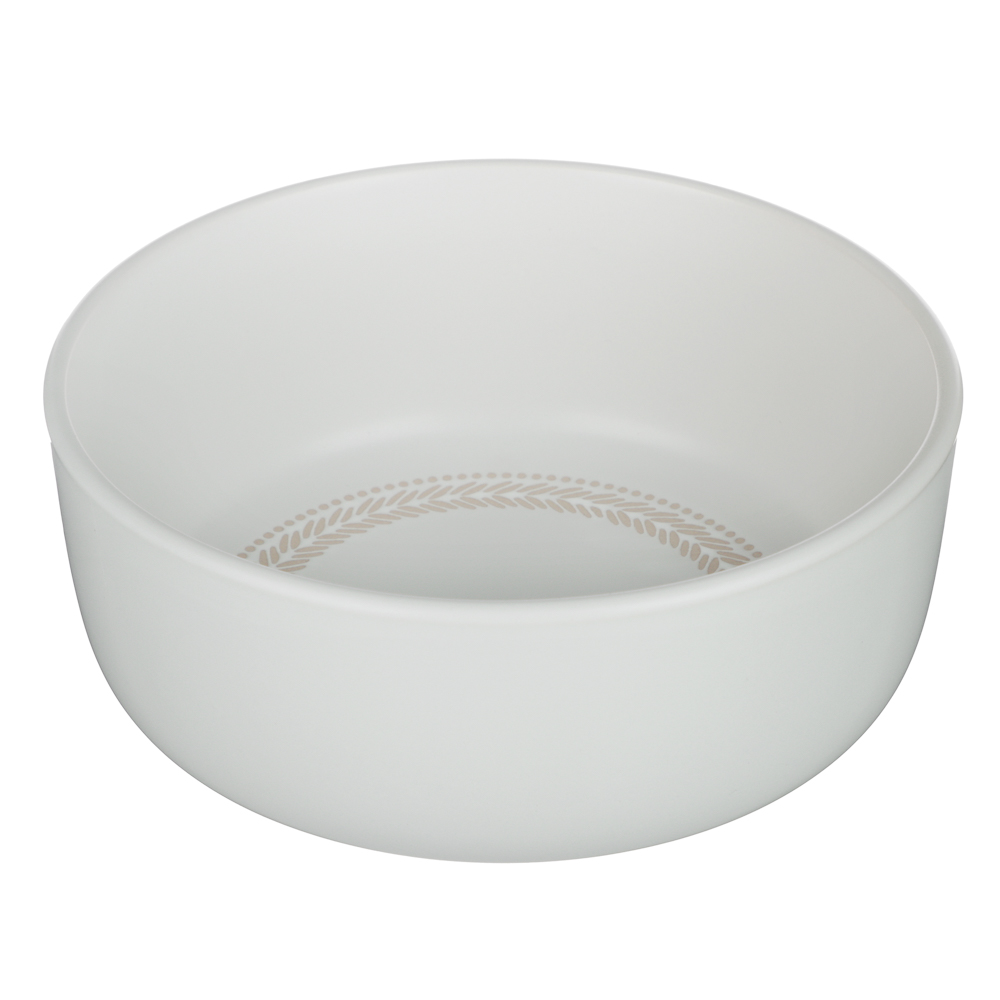 Салатник 15см, тм MILLIMI Треция белый, керамика, арт.№ 824-288