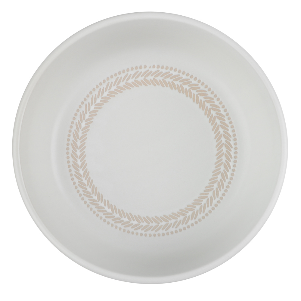 Салатник 15см, тм MILLIMI Треция белый, керамика, арт.№ 824-288