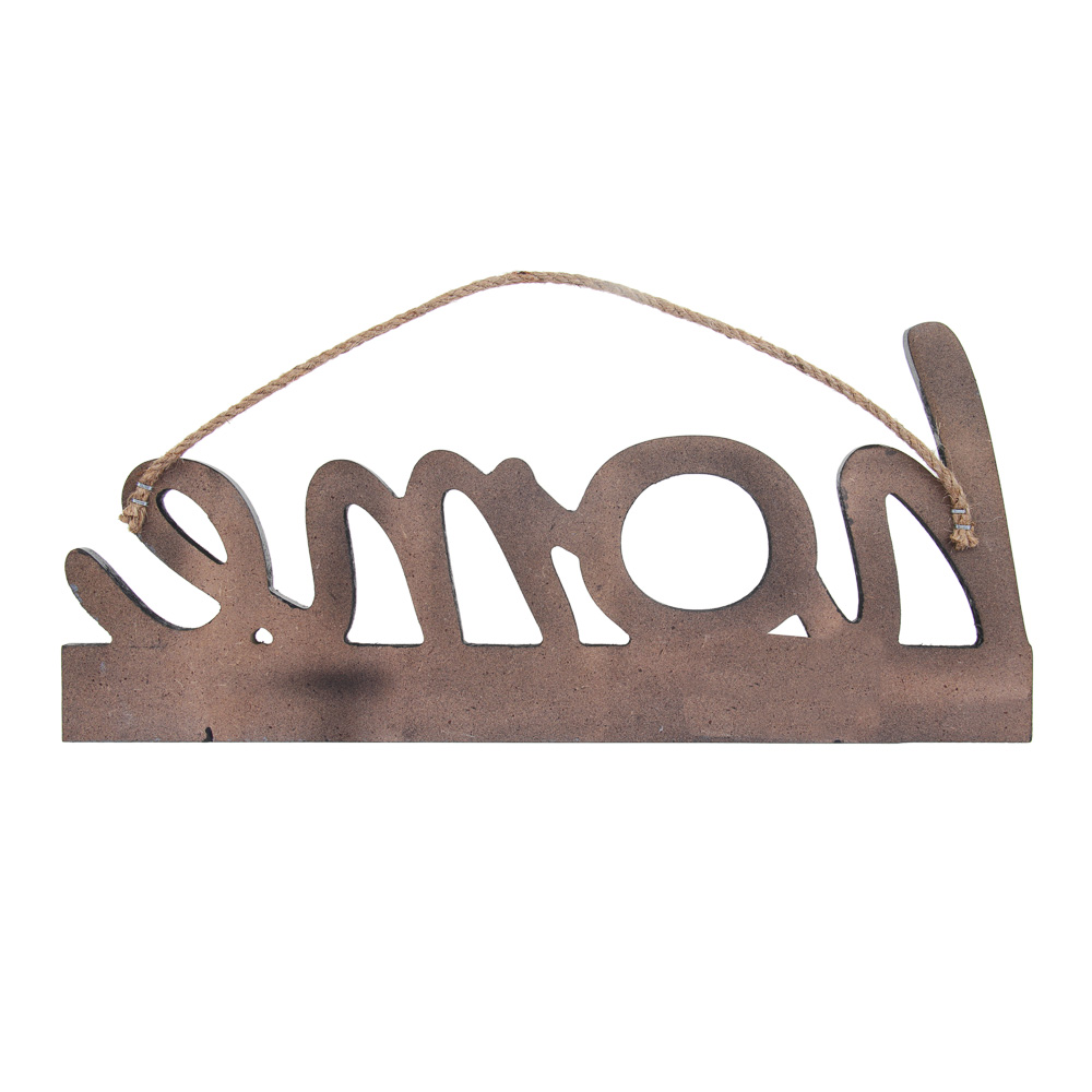 Ключница открытого типа HOME на 3 крючка, 30x3,5x13 см, МДФ, цвет черный, арт.№ 510-003