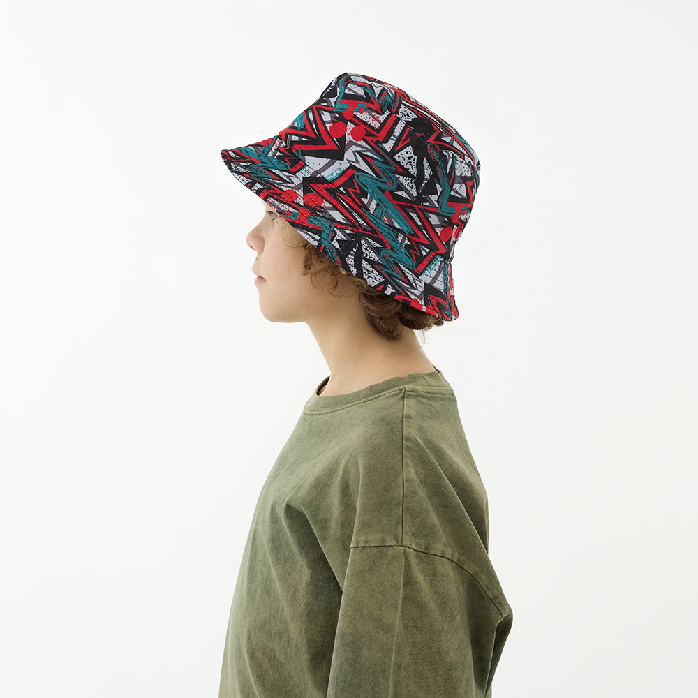 GALANTE Панама подростковая, р.56, 100% полиэстер, зигзаг, ВЛ25-07, #6, арт.№ 314-947