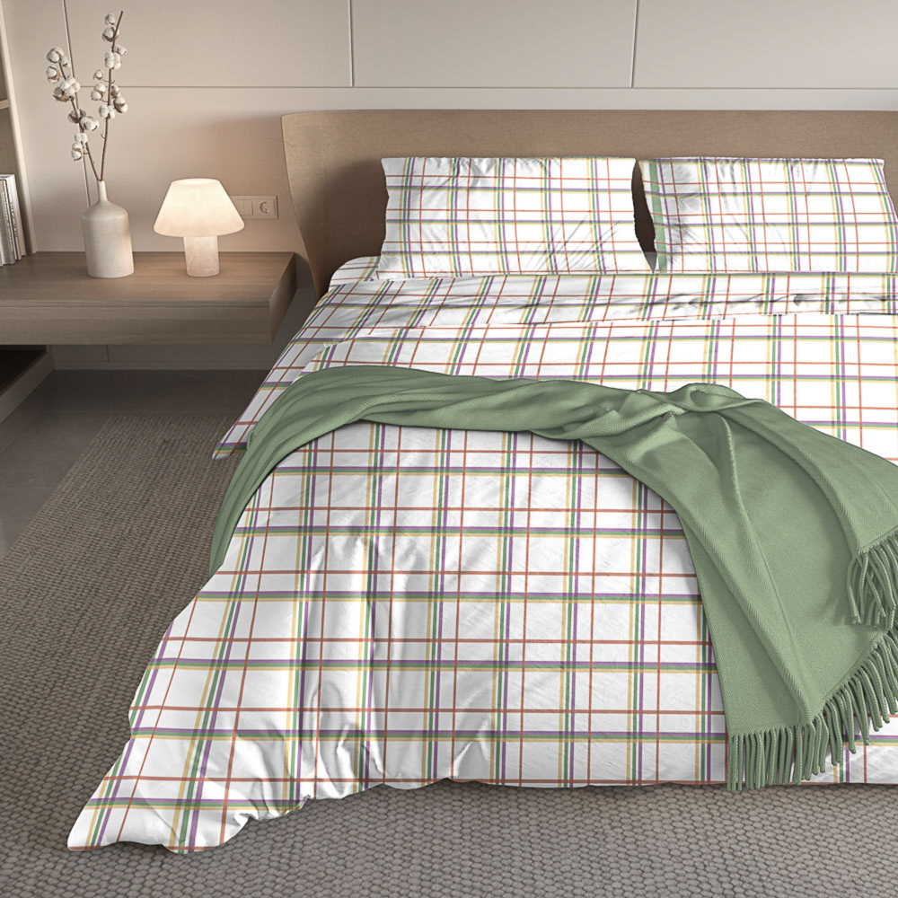 PROVANCE Ботаника Комплект постельного белья евро (4 предмета), микросатин, 100% полиэстер, 3 дизайн, арт.№ 488-176