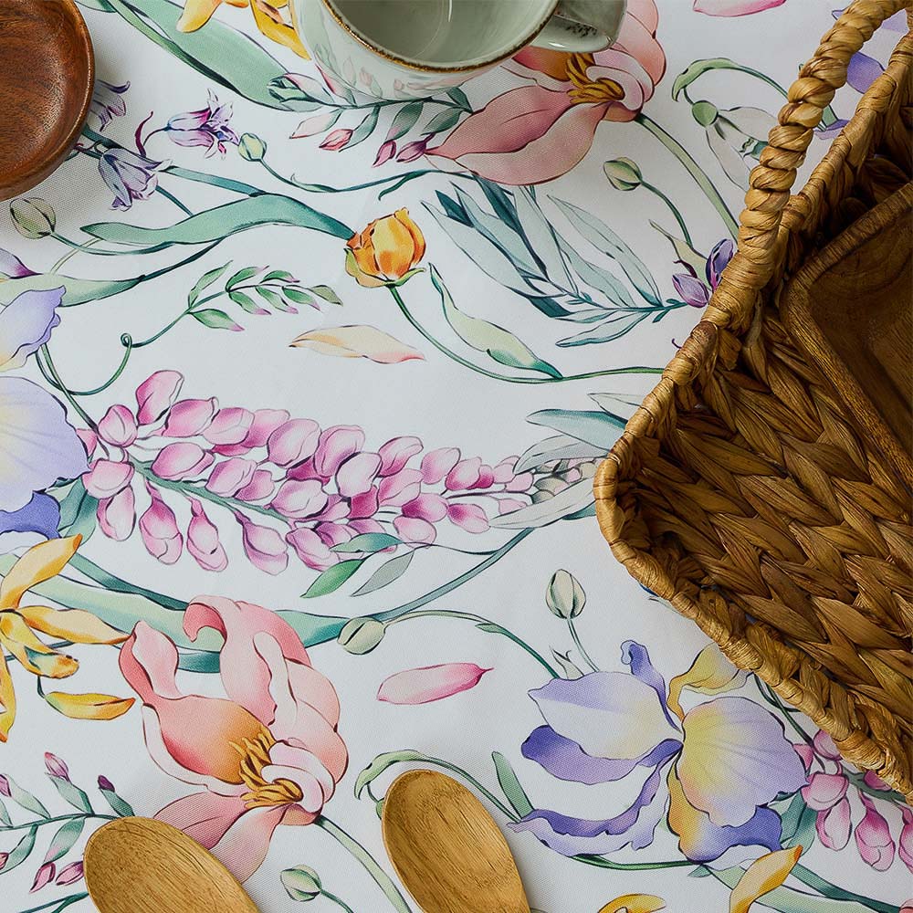 PROVANCE Ботаника Скатерть текстильная, 140х230см, 100% полиэстер, 2 дизайна, арт.№ 488-178