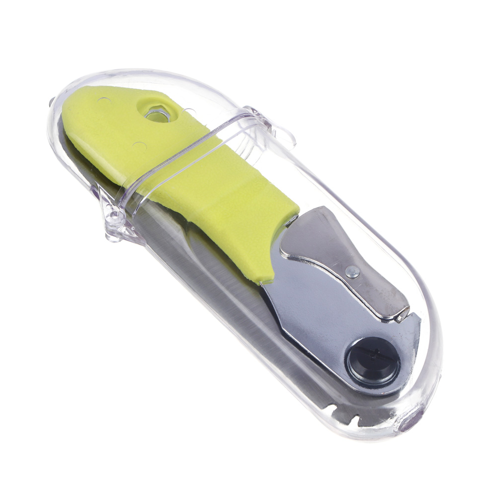 INBLOOM Пила садовая складная 29см, лезвие 14см, марганцевая сталь 65,TPR, ABS, арт.№ 186-051