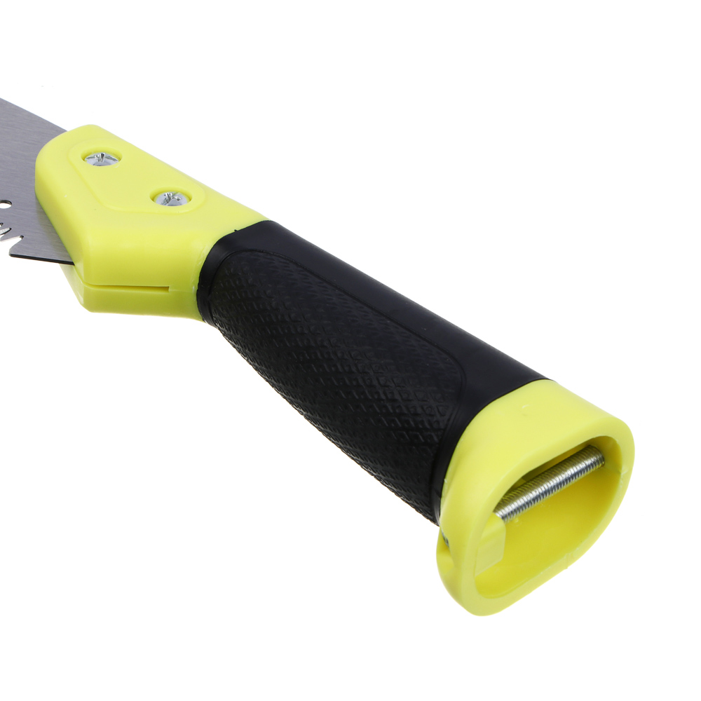 INBLOOM Пила садовая с крюком 51см (37см), марганцевая сталь 65, TPR, ABS, арт.№ 186-052