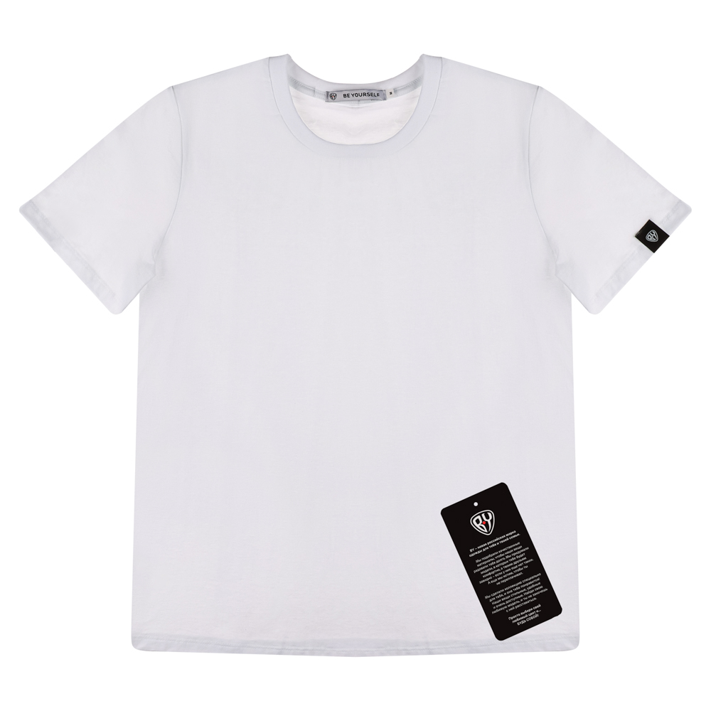 BY Basic Футболка женская, хлопок, цвет белый, размер XL, арт.№ 833-070