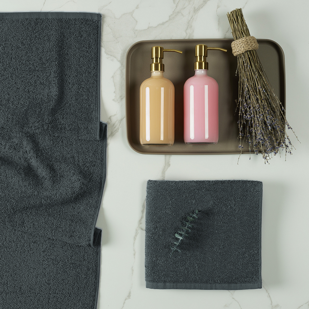 PROVANCE Виана Полотенце махровое, 100% хлопок, 50х90см, графит, арт.№ 484-073