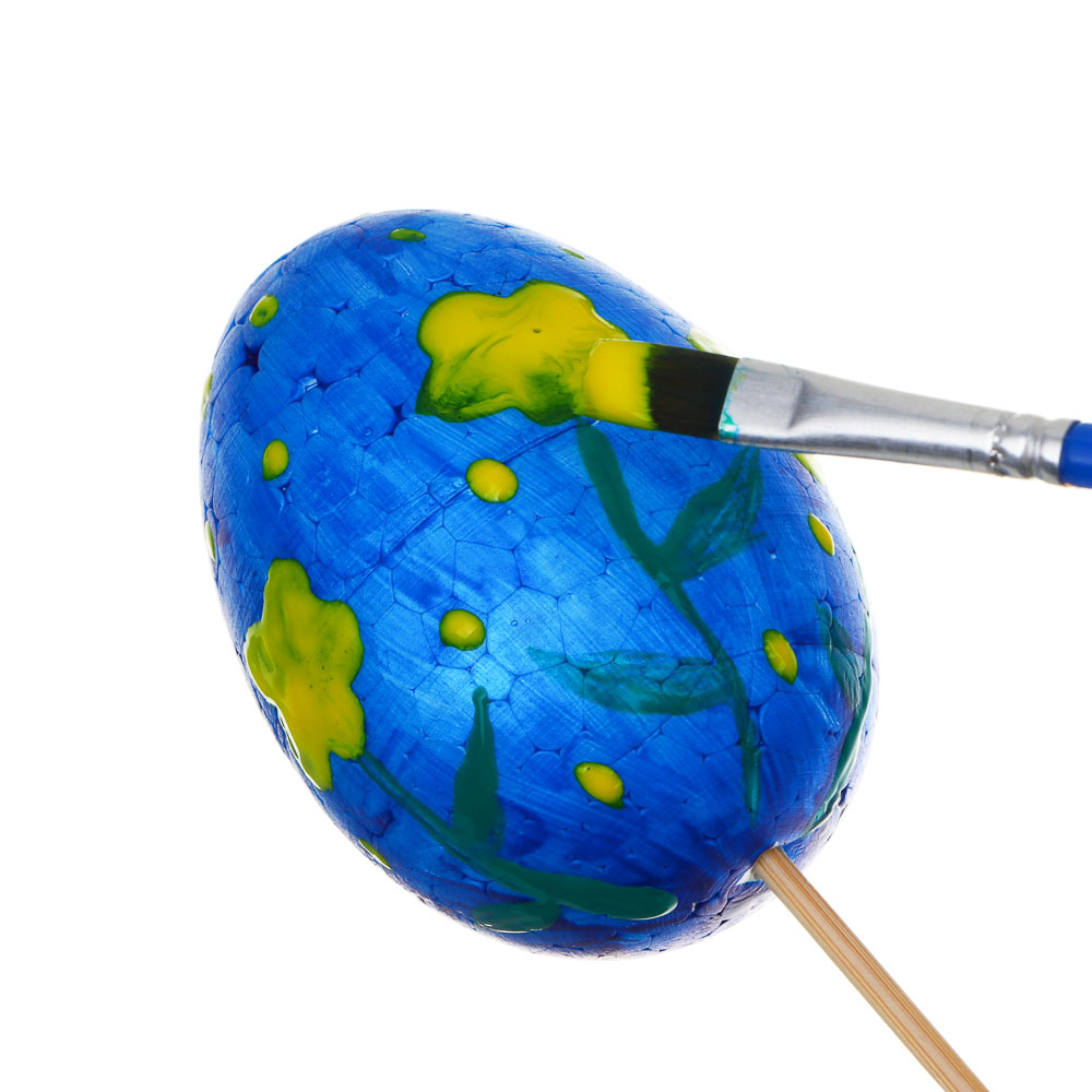 LADECOR Набор для раскрашивания, 3 фигурки + краски + кисточка, пенопласт, арт.№ 283-209