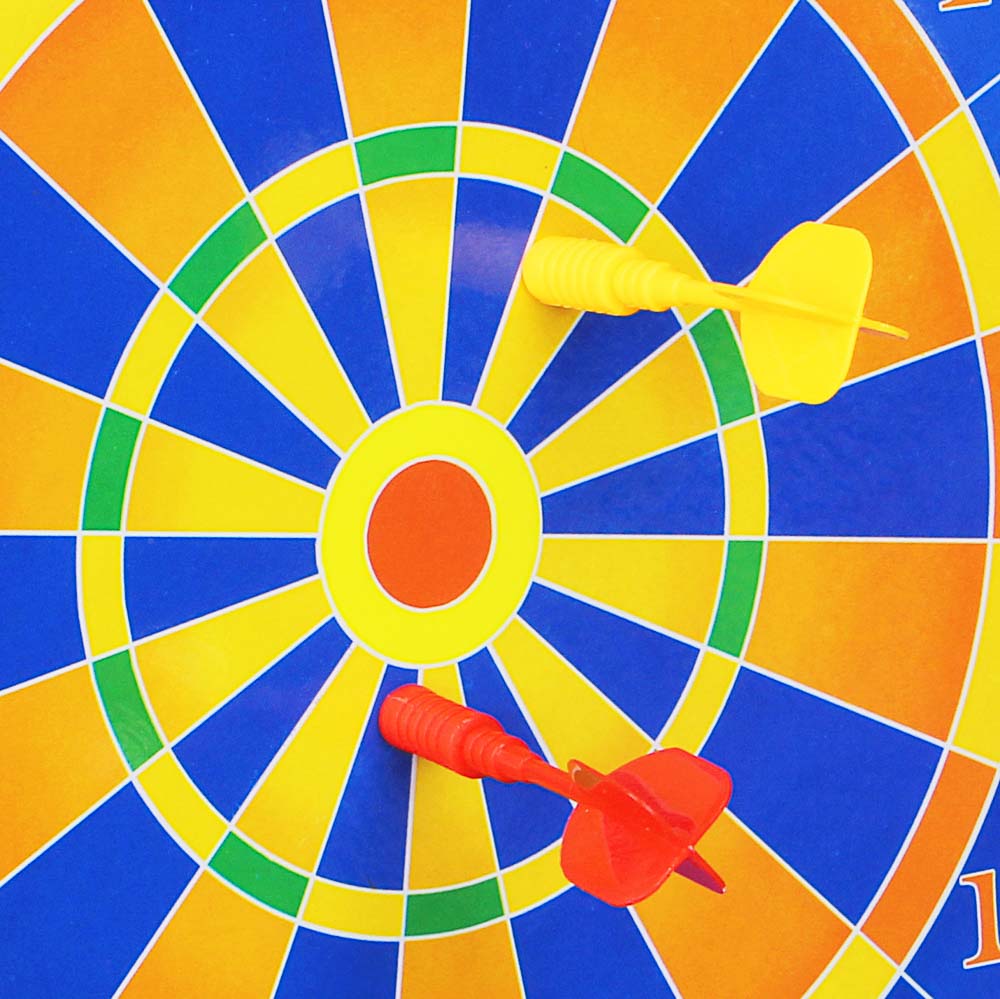 LDGames Дартс магнитный 25см,пластик, бумага, металл BL-122, арт.№ 341-045