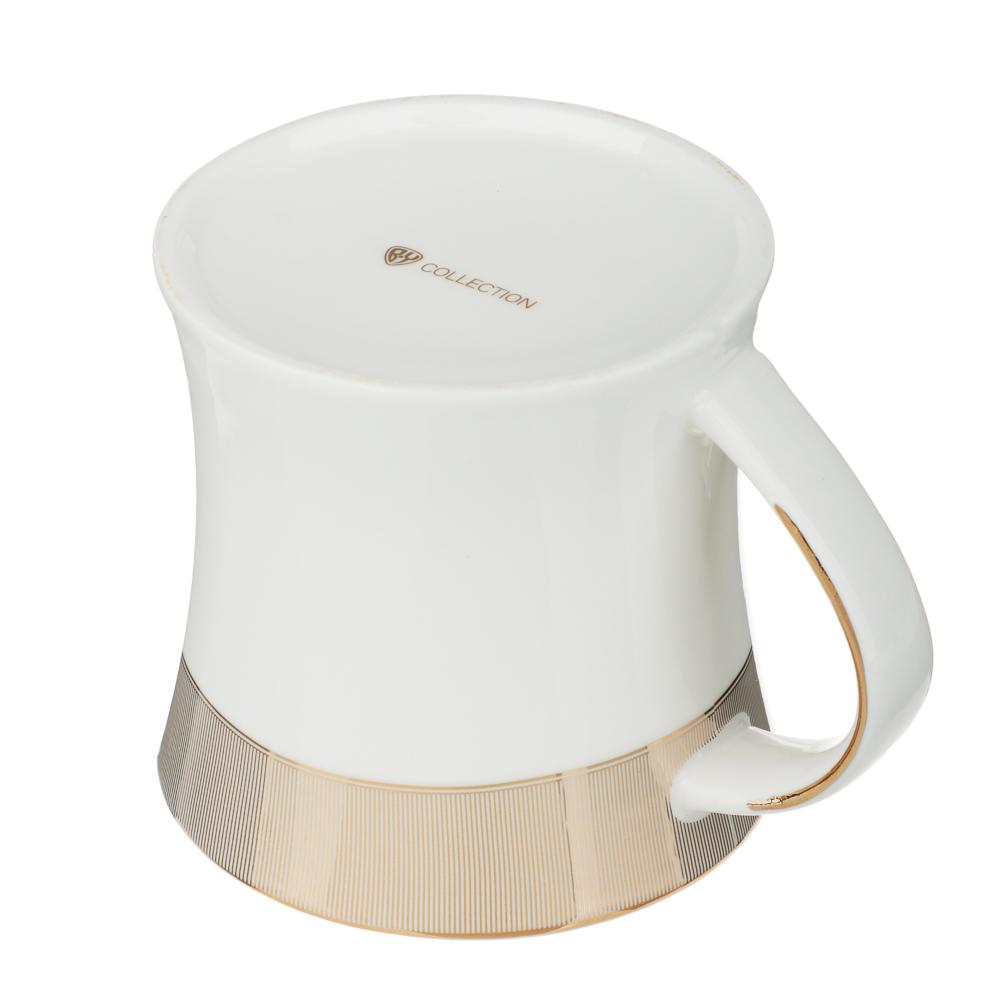 BY COLLECTION White Line Кружка, 300мл, фарфор, подарочная упаковка, арт.1, арт.№ 820-818
