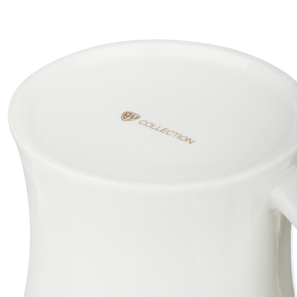 BY COLLECTION White Line Кружка, 300мл, фарфор, подарочная упаковка, арт.1, арт.№ 820-818