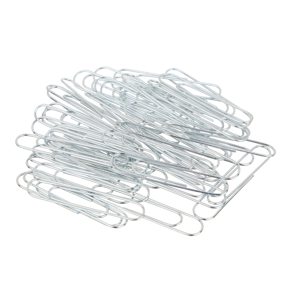 ClipStudio Скрепки металлические оцинкованные 50мм, 50шт в картонной коробке, арт.№ 588-012