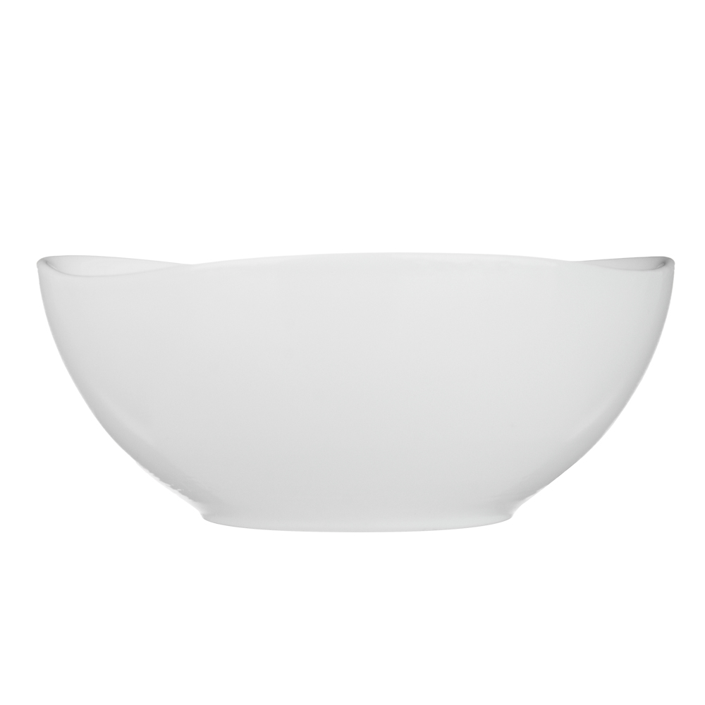 MILLIMI Лилия Салатник, опаловое стекло, 250мл, 11.4х4.8см, треугольная форма, арт.№ 818-331