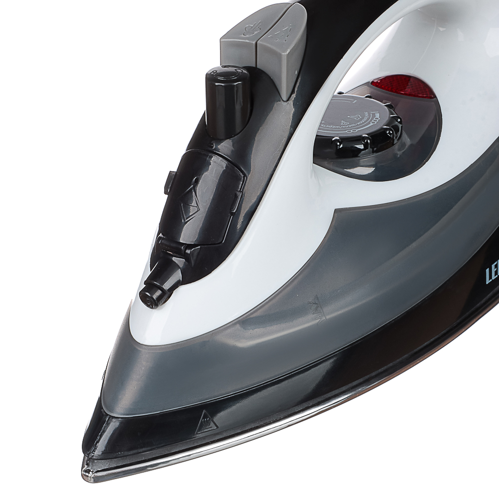 LEBEN Утюг с отпаривателем 2000 Вт, подошва - нерж. сталь, ES-5078, арт.№ 249-015