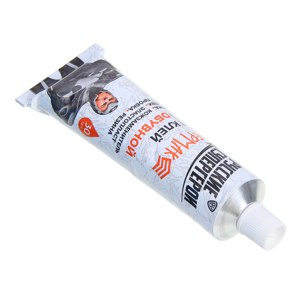 ЕРМАК Клей обувной 30мл туба в шоу боксе, арт.№ 469-017