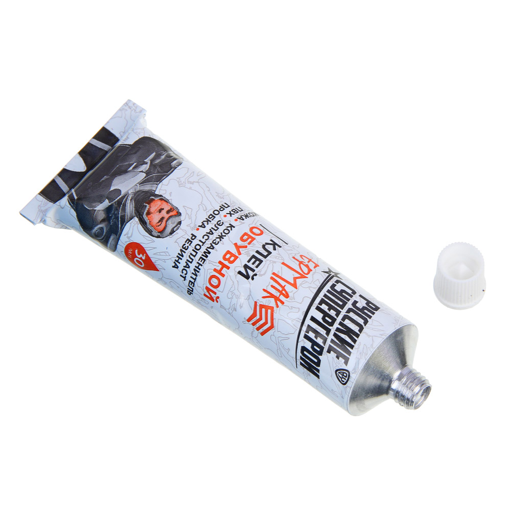 ЕРМАК Клей обувной 30мл туба в шоу боксе, арт.№ 469-017