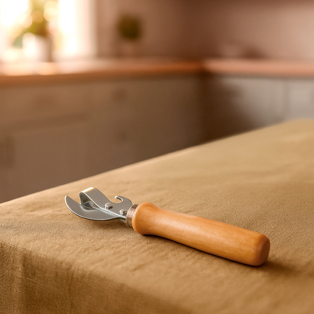 Открывалка, 15x3,8см, дерево, углеродистая сталь, арт.№ 883-129