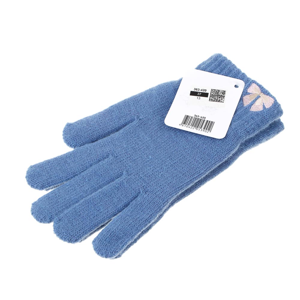 GALANTE Перчатки женские с вышивкой, р.18-20, 100% акрил, цвета в ас-те, ОЗ25-04, арт.№ 363-420