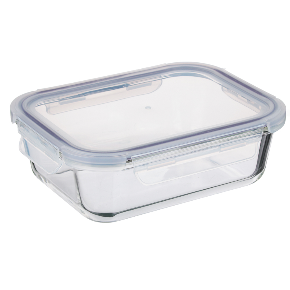 VETTA Контейнер для продуктов на защелках 1000мл, жаропрочное стекло, арт.№ 845-112