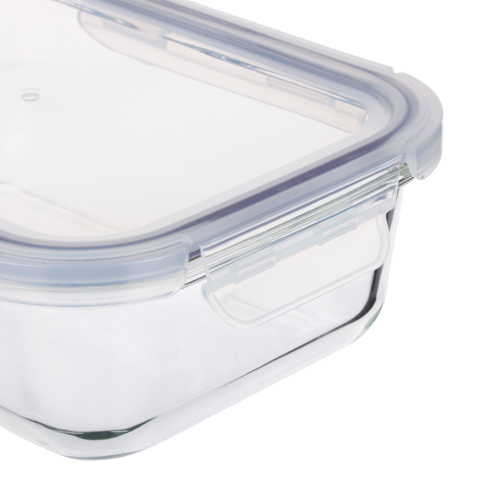 VETTA Контейнер для продуктов на защелках 1000мл, жаропрочное стекло, арт.№ 845-112