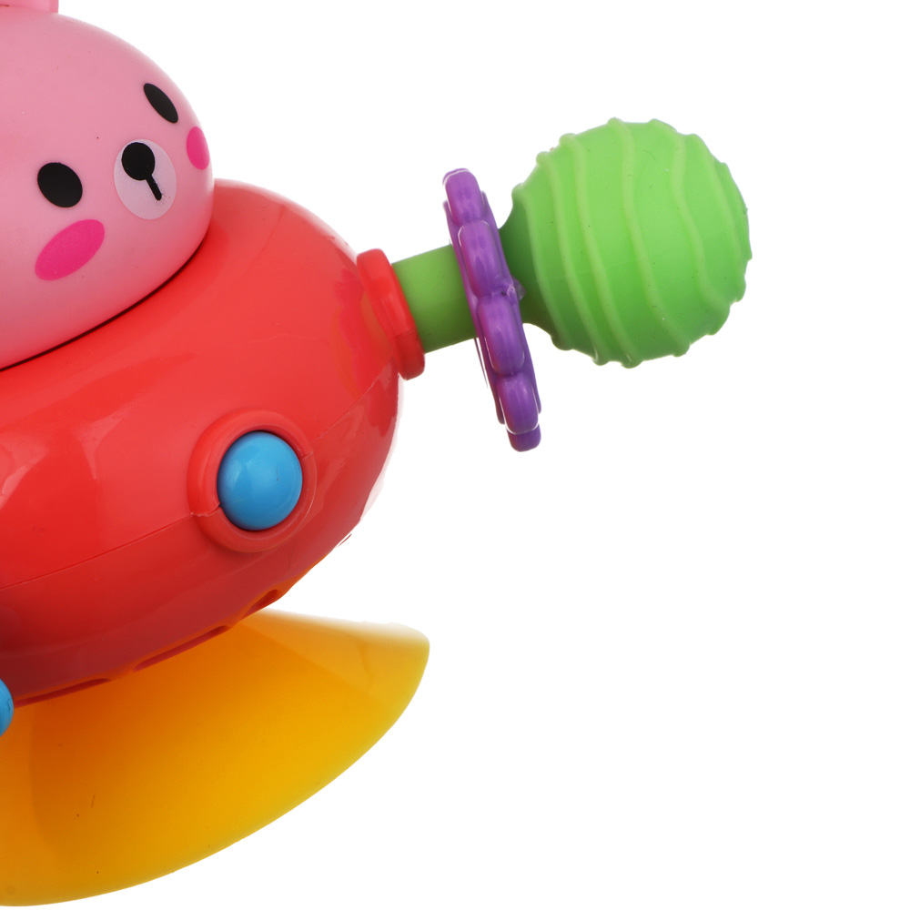 Развивающая игрушка ИГРОЛЕНД на присоске, ABS, TPE, PVC, 11х9х7см, арт.№ 889-770