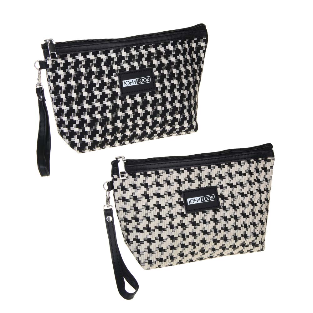 ЮL Косметичка, полиэстер, 23х13х6,5см, 2 цвета, КОС24-28, арт.№ 327-021