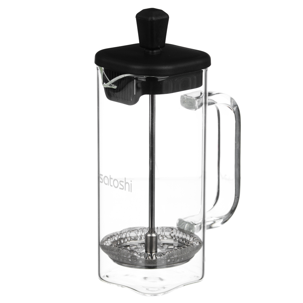 SATOSHI Верона Френч-пресс 350мл, жаропрочное стекло, арт.№ 850-194