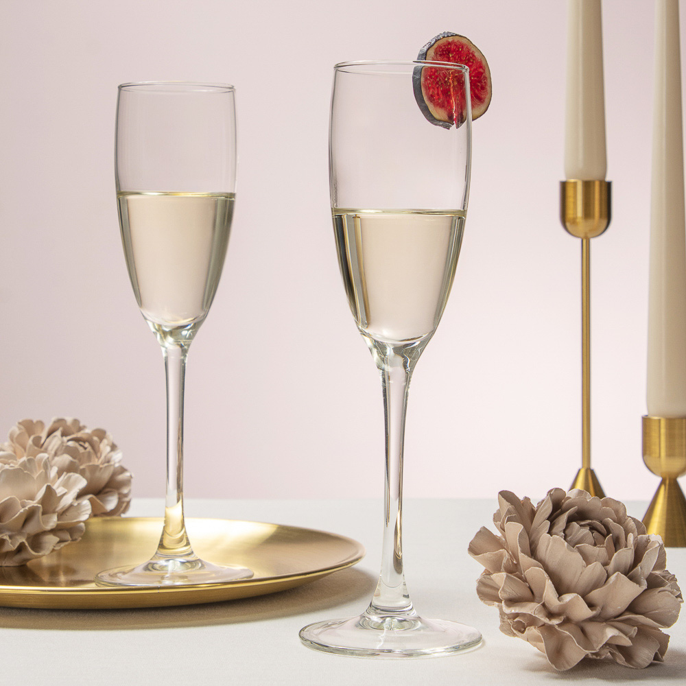 LUMINARC Эталон Набор бокалов для шампанского 2шт 170мл, стекло, арт.№ 878-533