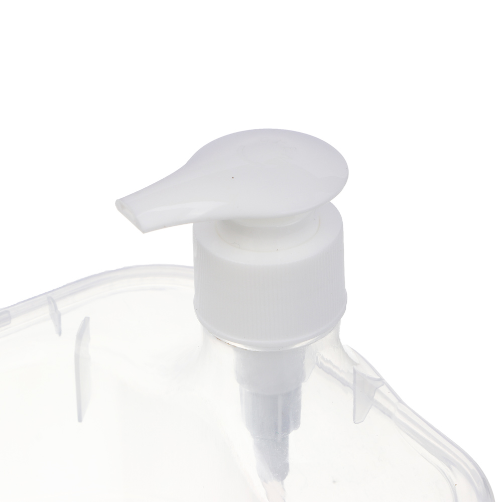 Дозатор для моющего средства, тм VETTA, отсек для губки, губка в компл., 500 мл, 17х13х14см, пластик, арт.№ 441-286