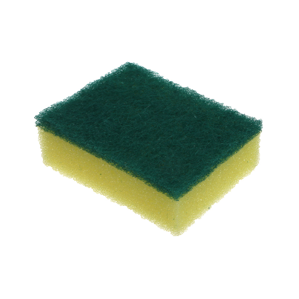 Дозатор для моющего средства, тм VETTA, отсек для губки, губка в компл., 500 мл, 17х13х14см, пластик, арт.№ 441-286