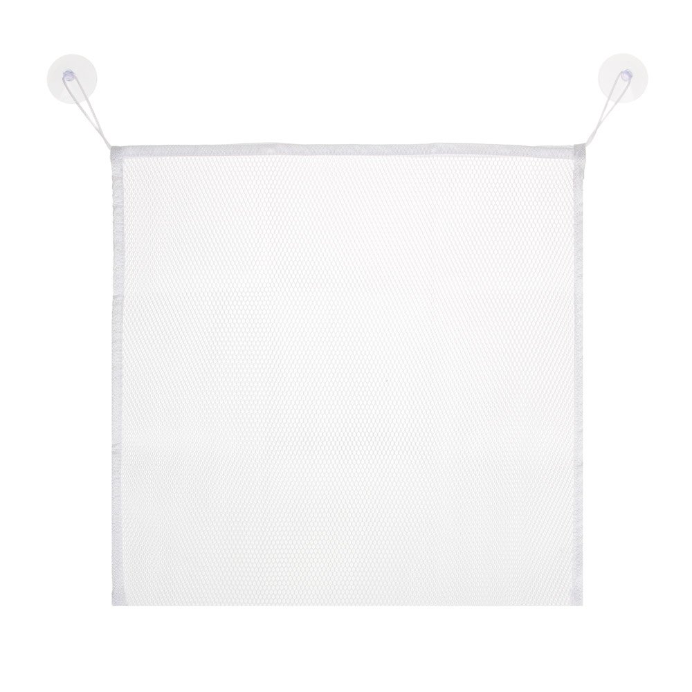 VETTA Сетка-органайзер на присосках для ванной комнаты, полиэстер, 37х37см, арт.№ 463-994
