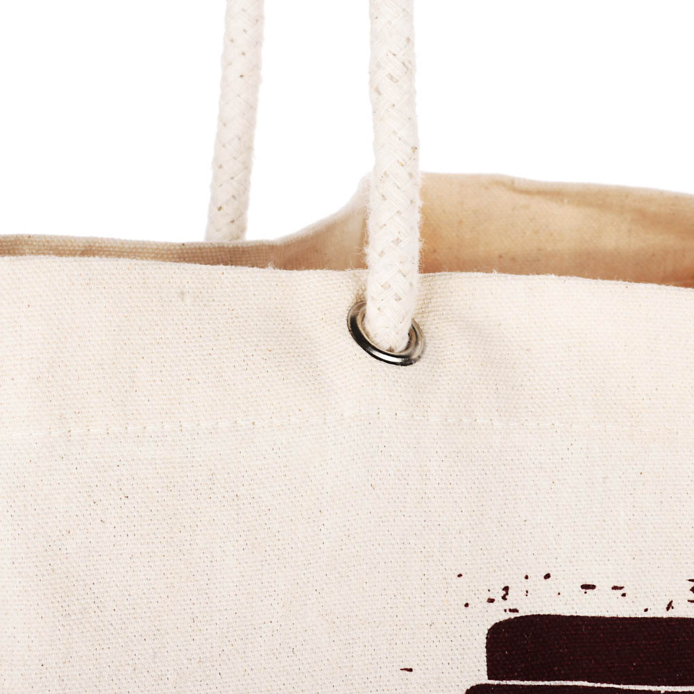 VETTA Сумка универсальная, хлопок, джут, 35х39х7см, 2 дизайна, арт.№ 467-198