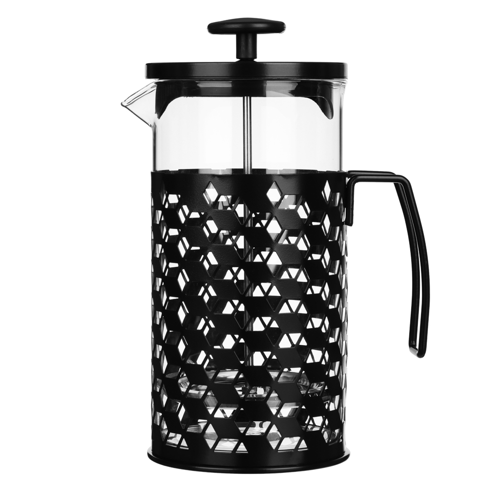 SATOSHI Нера Френч-пресс 1000мл, жаропрочное стекло, нерж.сталь, арт.№ 850-001