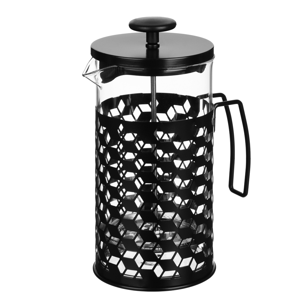 SATOSHI Нера Френч-пресс 1000мл, жаропрочное стекло, нерж.сталь, арт.№ 850-001