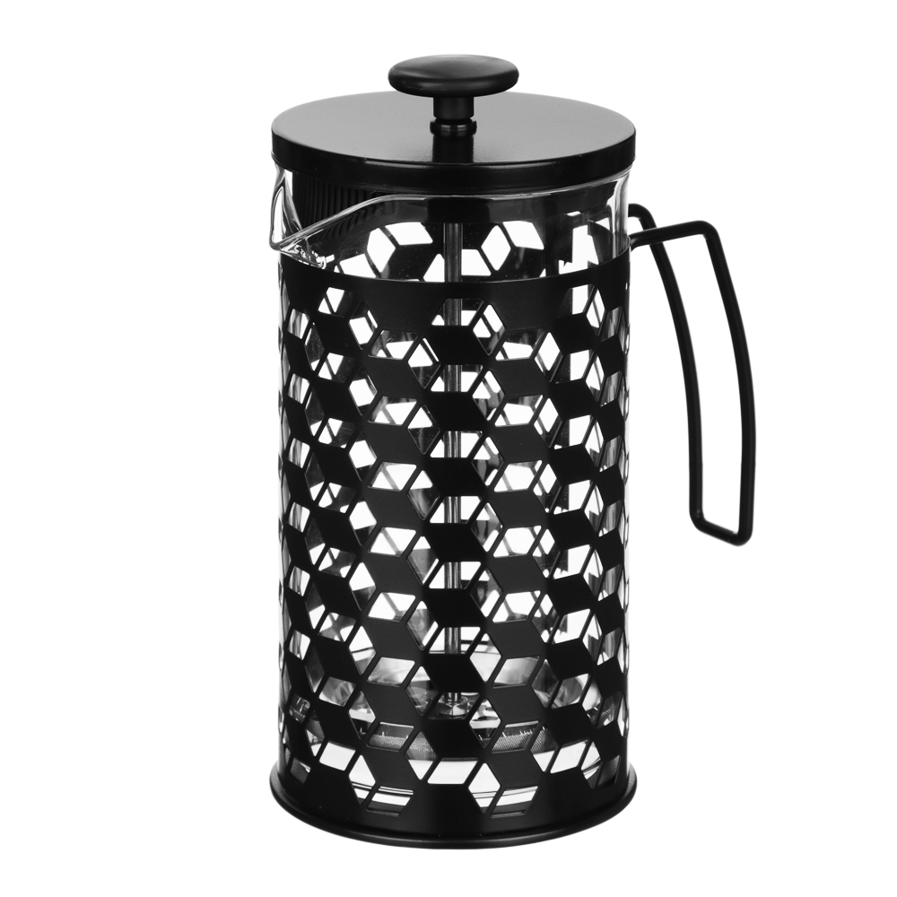 SATOSHI Нера Френч-пресс 600мл, жаропрочное стекло, нерж.сталь, арт.№ 850-002