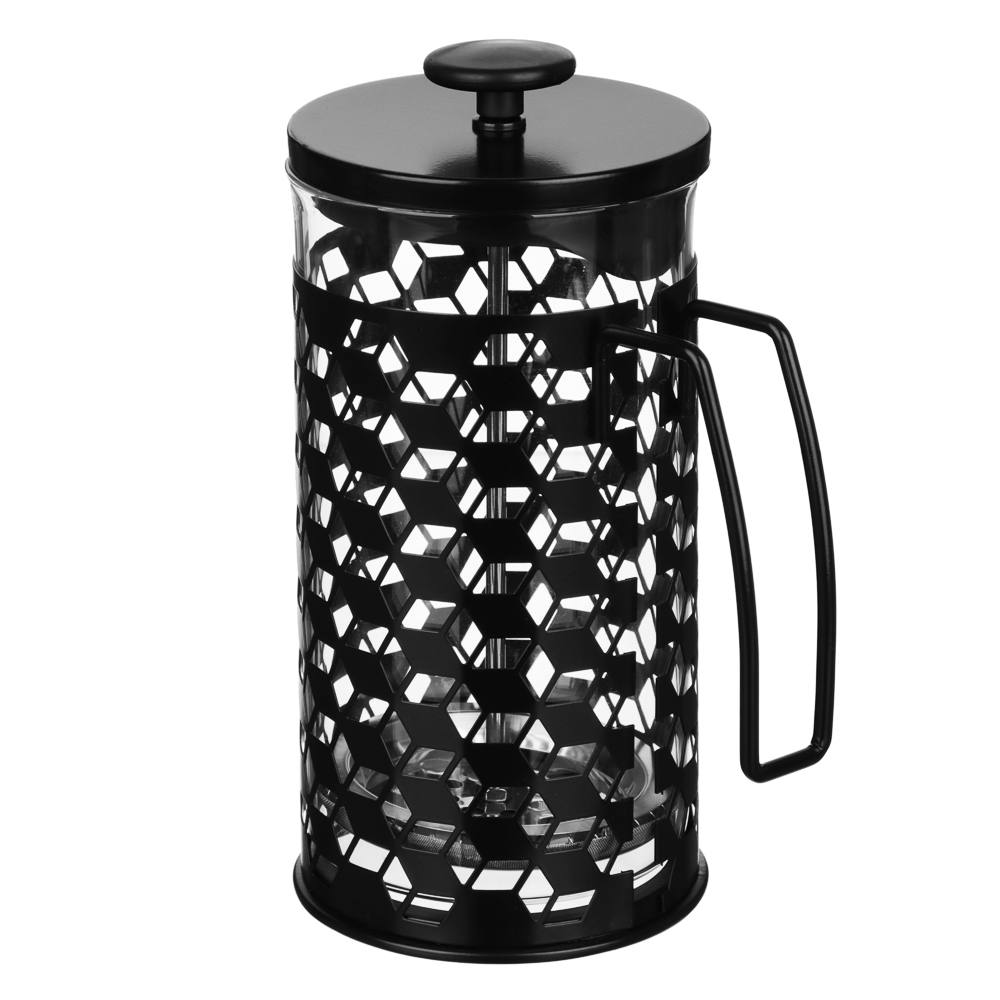 SATOSHI Нера Френч-пресс 600мл, жаропрочное стекло, нерж.сталь, арт.№ 850-002