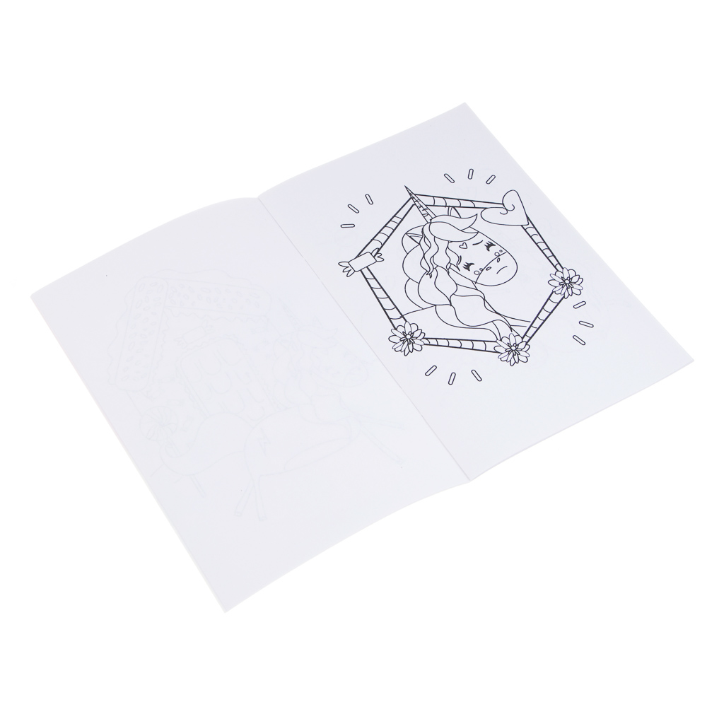 ХОББИХИТ Набор для творчества "Веселые картинки", РР, бумага, PVC, 31,4х31,7х1,7см, 2 дизайна, арт.№ 284-003