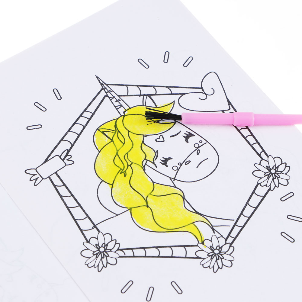 ХОББИХИТ Набор для творчества "Веселые картинки", РР, бумага, PVC, 31,4х31,7х1,7см, 2 дизайна, арт.№ 284-003