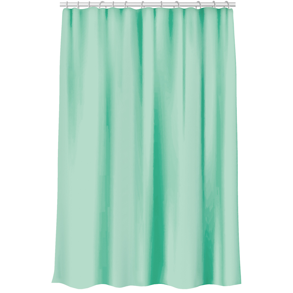 VETTA Шторка для ванной, ПЕВА, 12 г/м2, 180x180см, "Яркий однотон", 3 цвета, арт.№ 461-392