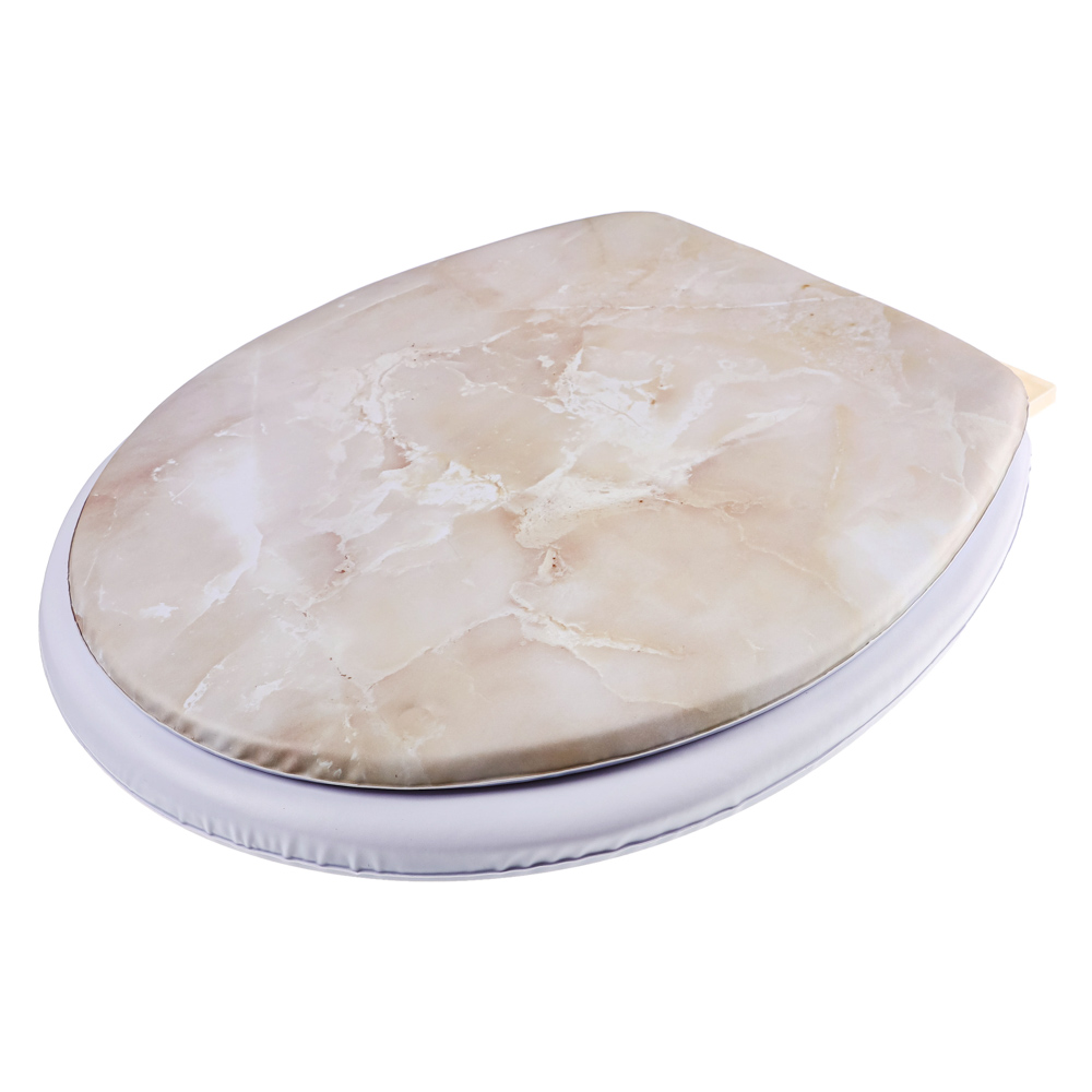 VETTA Сиденье для унитаза ПВХ, поролон, 39x36см, 2 дизайна, арт.№ 571-136